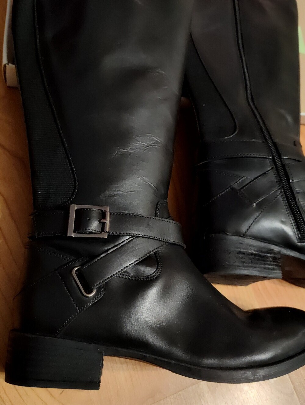 Matisse Destry Knee High Zip Boots Leather Riding Equestrian Women's 9 - Picture 3 of 8